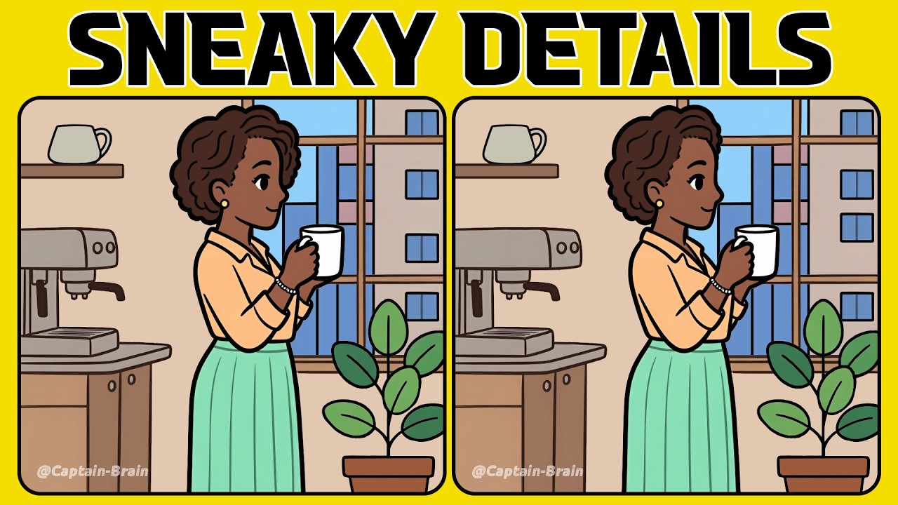 Sneaky Details Challenge: Find ALL the Differences! (A Bit Tricky)