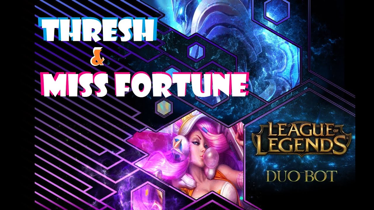 Thresh & Miss Fortune | Ranked Duo Bot | [Full Game s6]