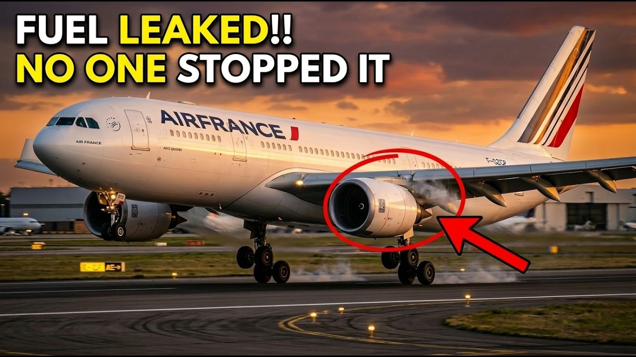 The Aircraft Was Losing Fuel in Mid-Air and No One Stopped It