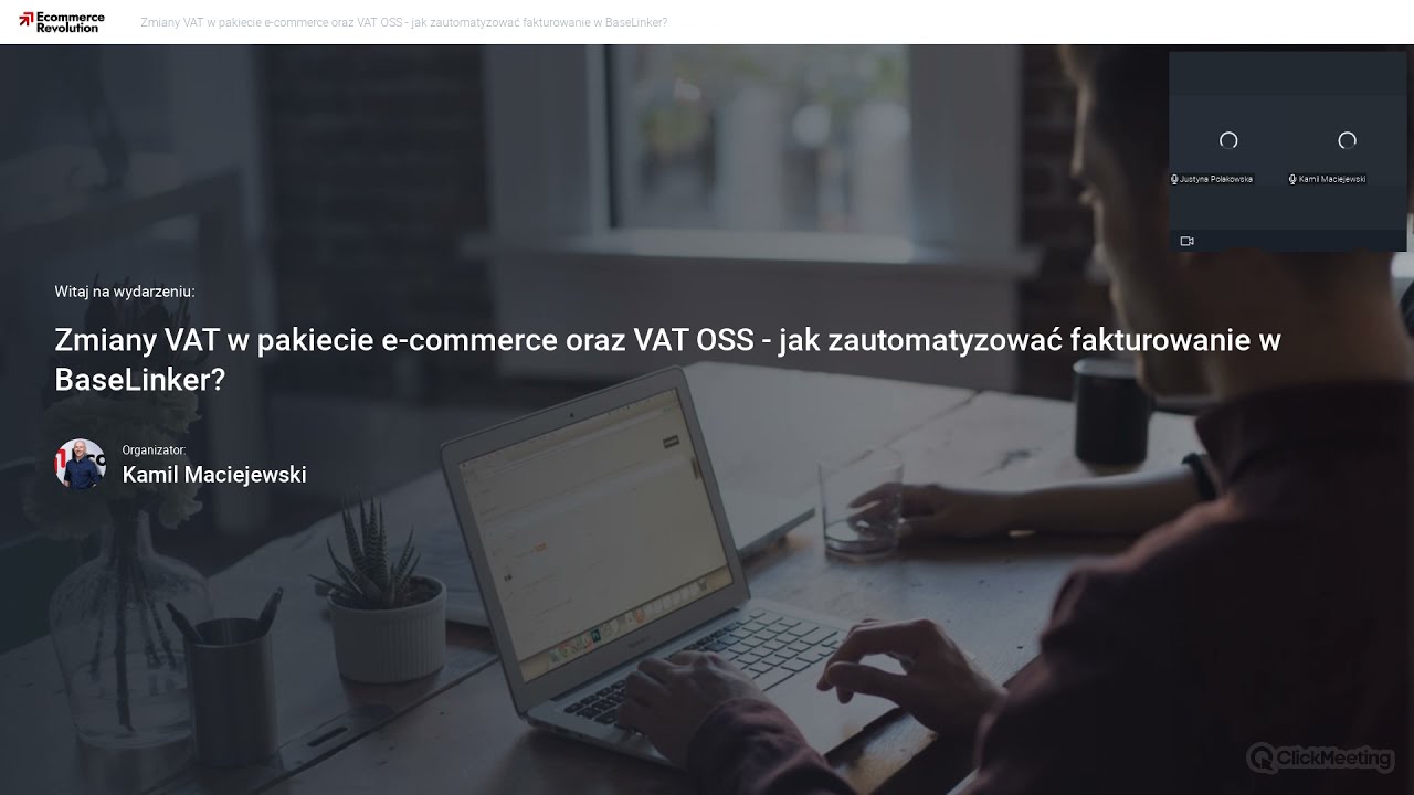 Zmiany VAT w pakiecie e-commerce oraz VAT OSS  jak zautomatyzować w BaseLinker [webinar z księgową]