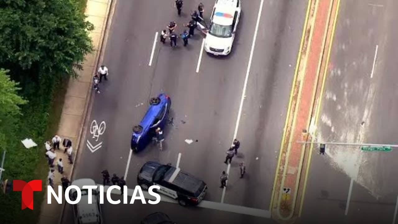 La policía investiga el tiroteo en el que un agente resultó herido en Washington D.C.