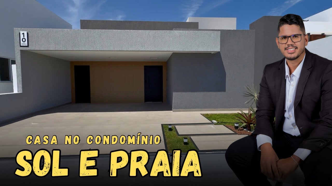 Casa nova perto da Praia em Aracaju  - Condomínio Sol e praia 