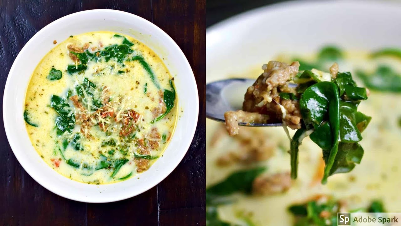 Low Carb Instant Pot Tuscan Soup