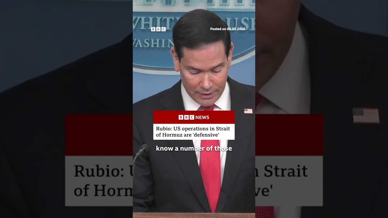Rubio says objectives of &ldquo;Operation Epic Fury&rsquo; have concluded. #USNews #BBCNews
