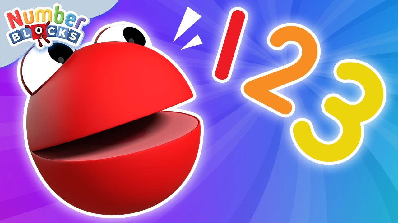 New Years Numberblob Crazy Counting | Counting for Kids | 12345 | @Numberblocks