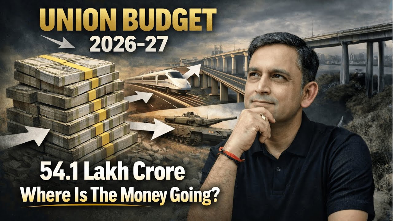 ₹54.1 Lakh Crore Budget — Where Is the Government Spending It? Sadhan Stocks