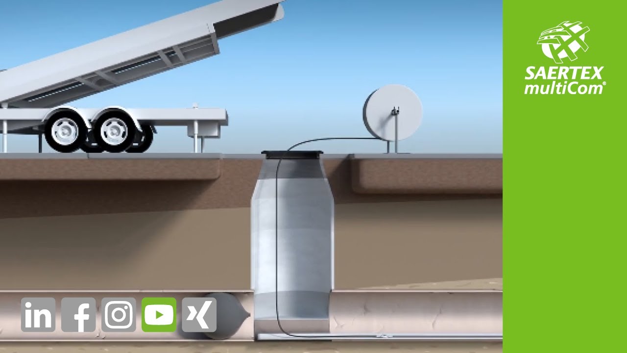 How to install a GRP SAERTEX-Liner for UV CIPP @ SAERTEX multiCom (EN)