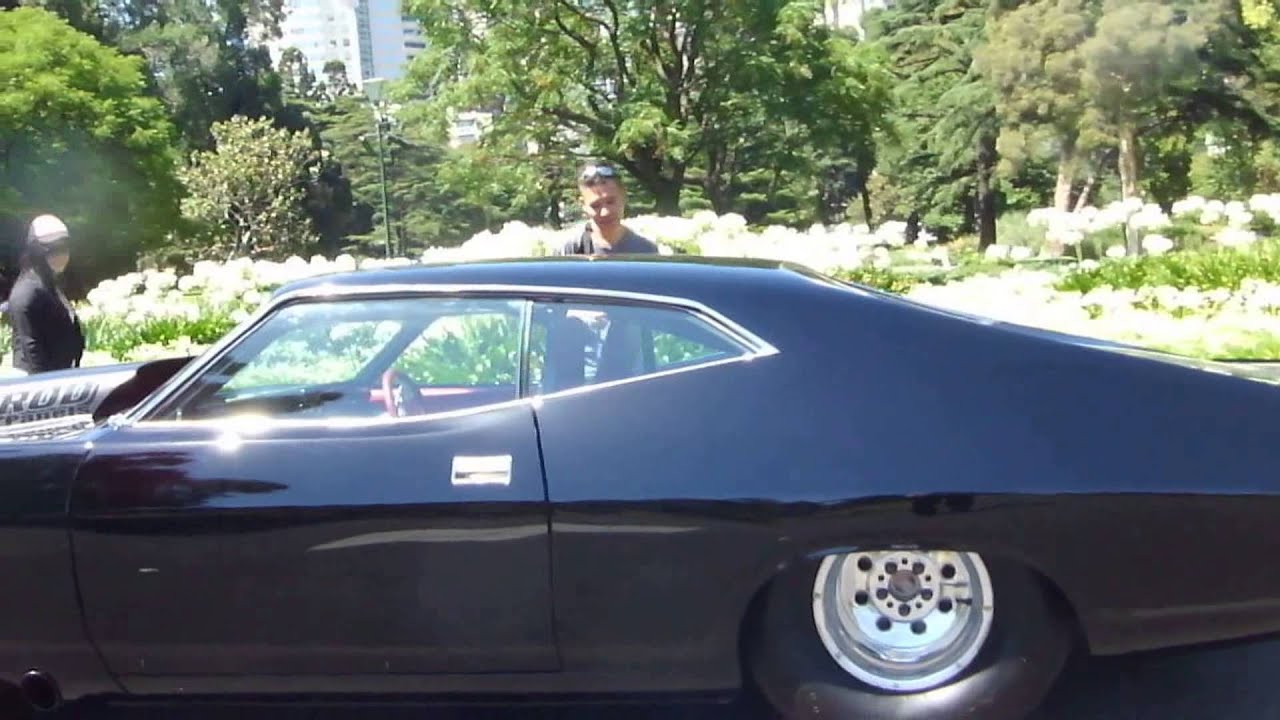TUFF BLACK COUPE  fairmont XC  592 BiG BLOCK cruisin