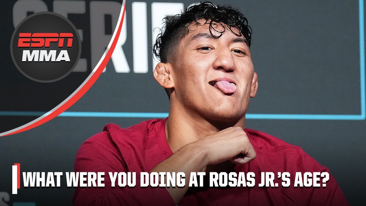 What were you doing when you were Raul Rosas Jr.'s age? | UFC 282 Pre-Show