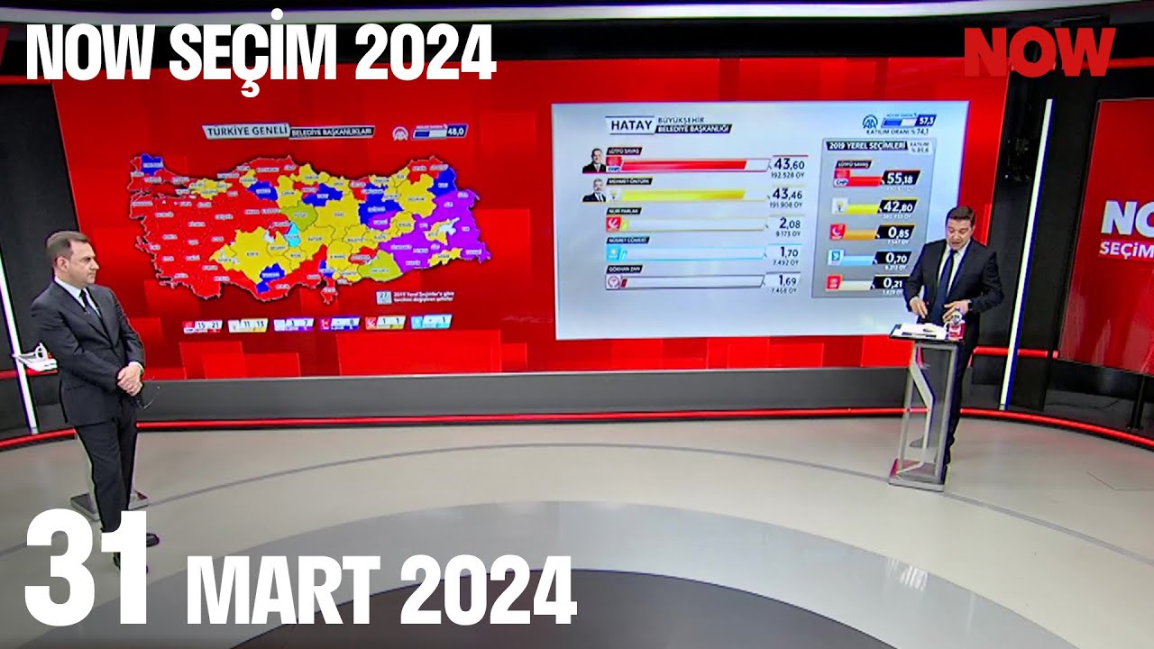 NOW Seçim 2024 - 3. Kısım... 31 Mart 2024