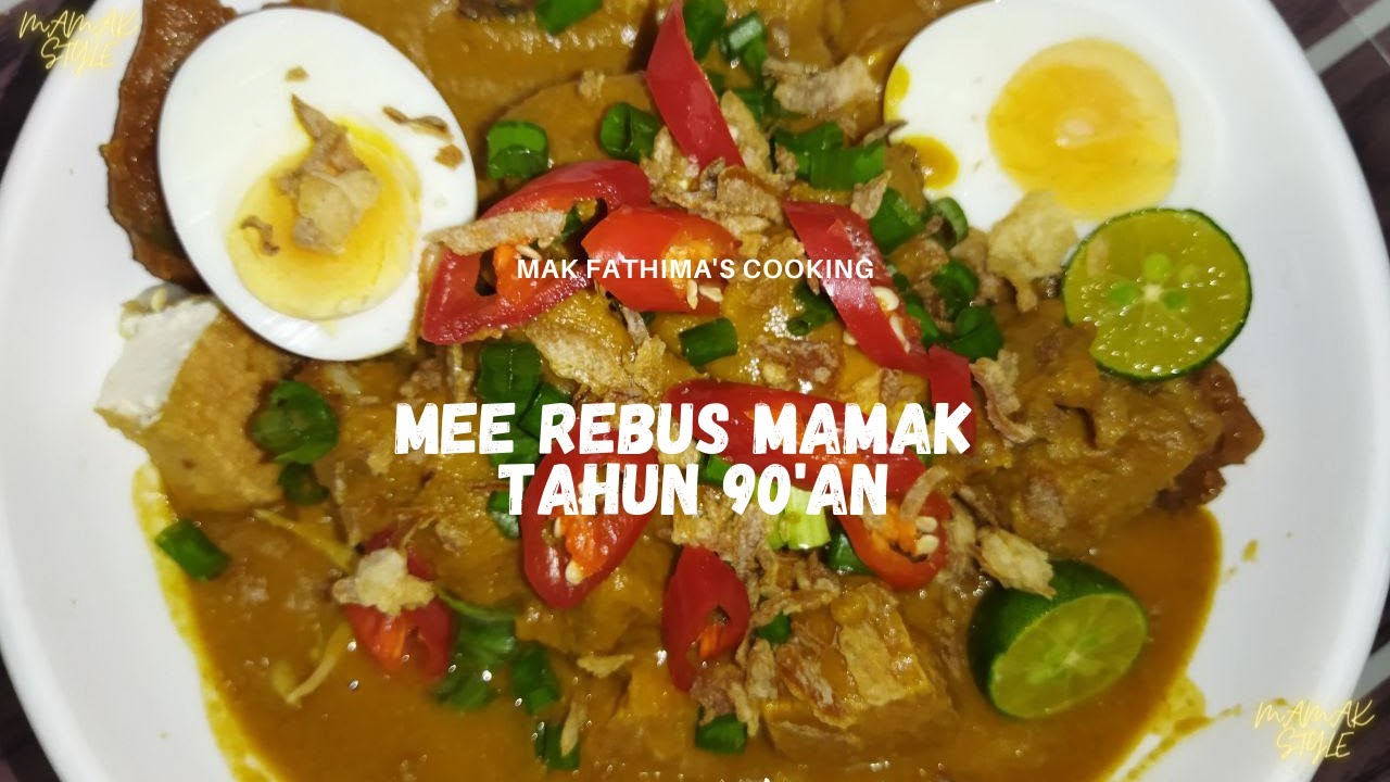 Mee Rebus Mamak Tahun 90' an Guys!!|Malaysian Street Food|Viral|Sedap Gilerrrr!!|MFC|Mamak Style|