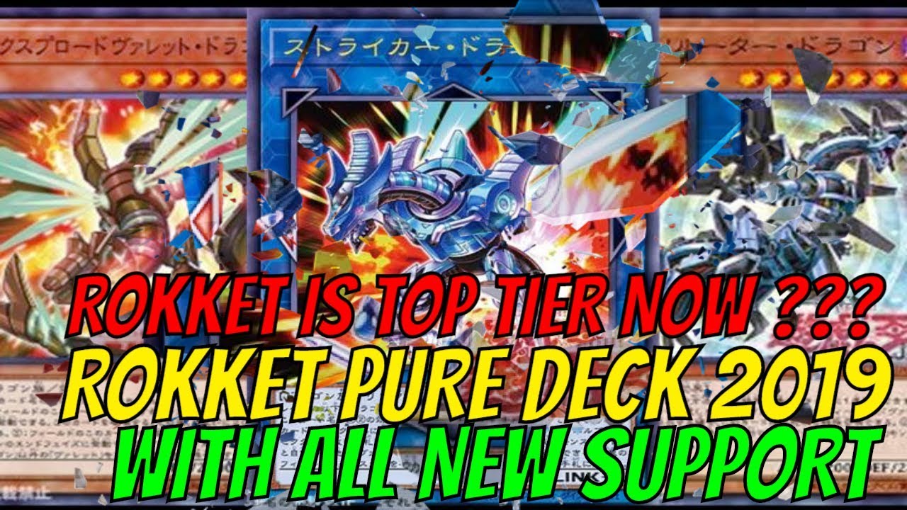 [NEW] ROKKET PURE DECK 6/2019 | All new support | STRIKER DRAGON
