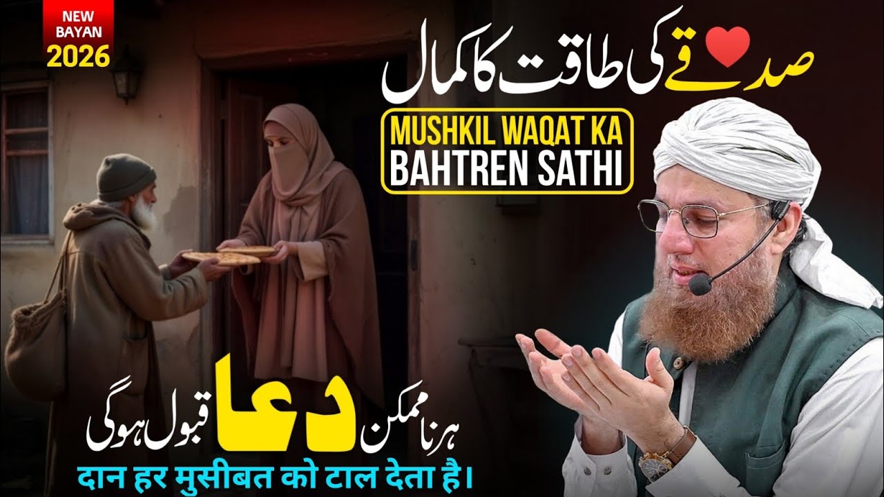 Pareshani aur Musibat Se Nijat Ka Aik Amal | Sadqa Ki Fazilat Or Ahmiyat |  Abdul Habib Attari 2026