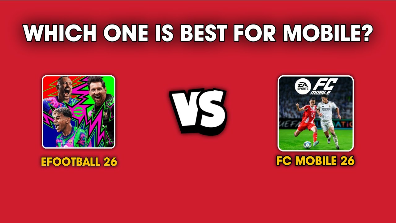 EFOOTBALL 26 MOBILE VS FC MOBILE🧐 (Честное сравнение)