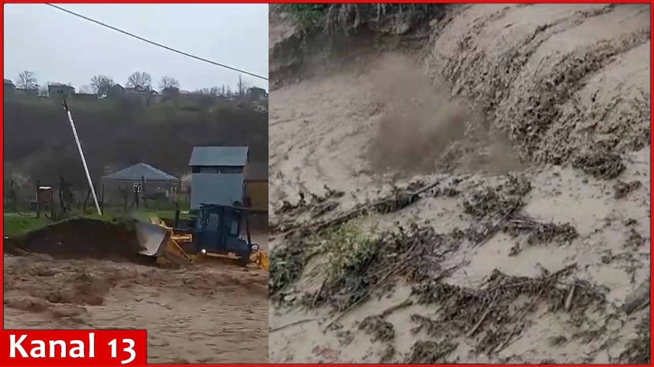 Quba və Qusar rayonları ərazisindən SEL KE&Ccedil;İR: ANBAAN VİDEO