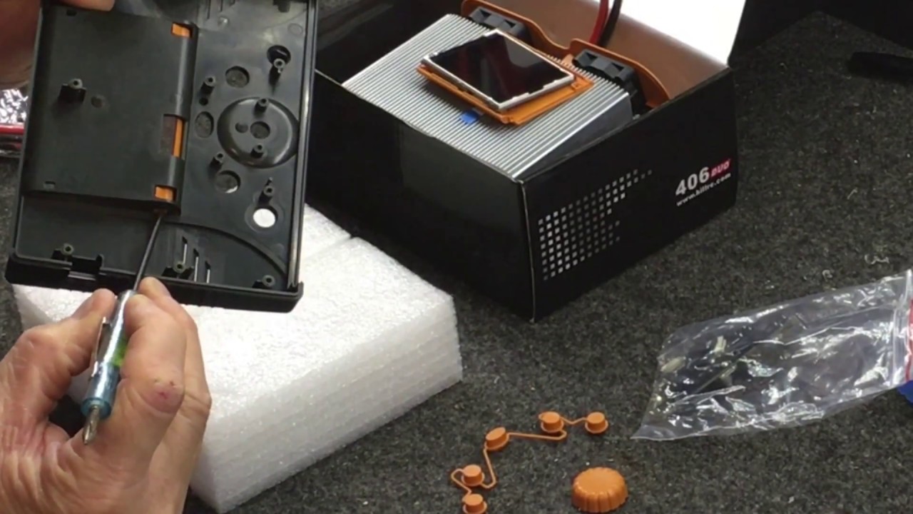 How we dissasemble an iCharger to dye or HydroDip the case.