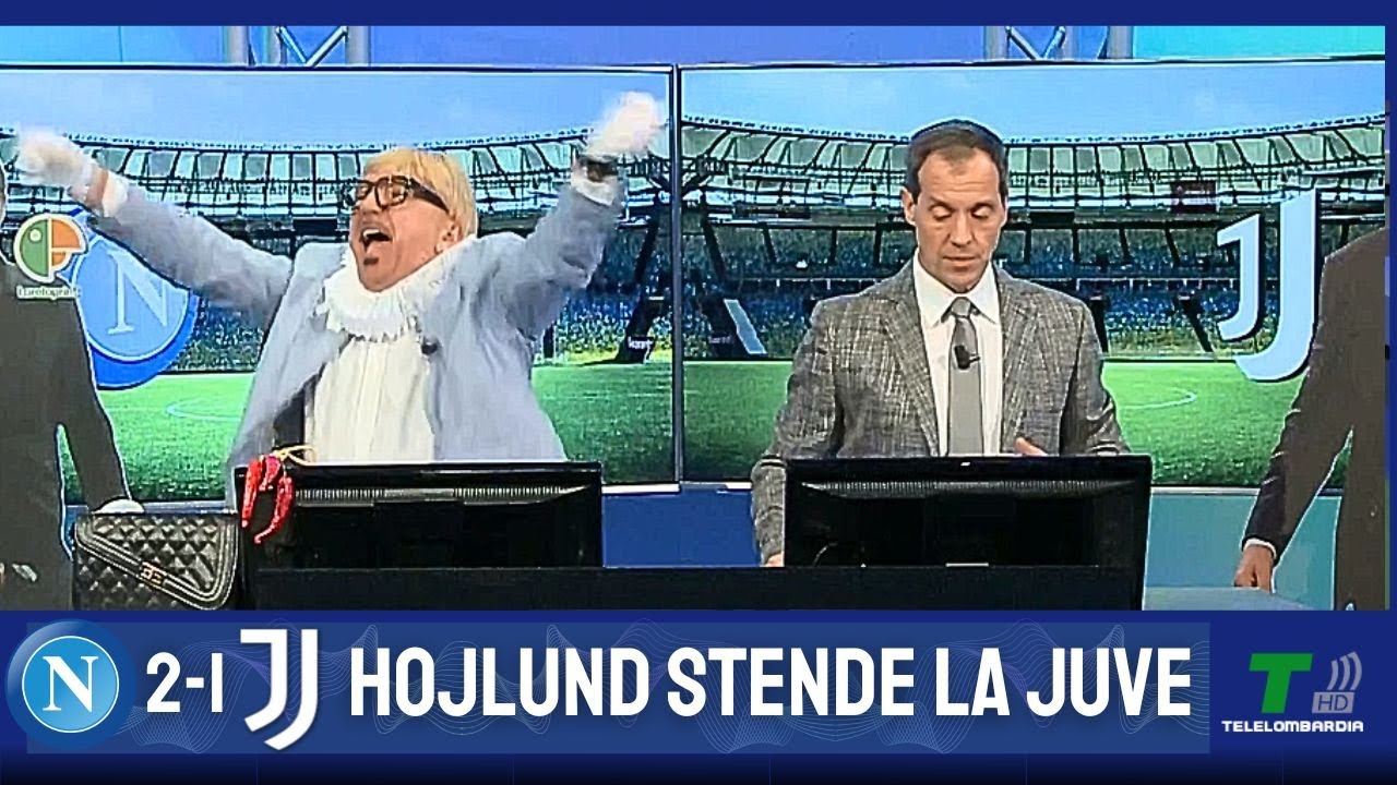 GOL DI NAPOLI JUVE 2-1: MIMMO PESCE SCATENATO, HOJLUND MANDA KO I BIANCONERI!