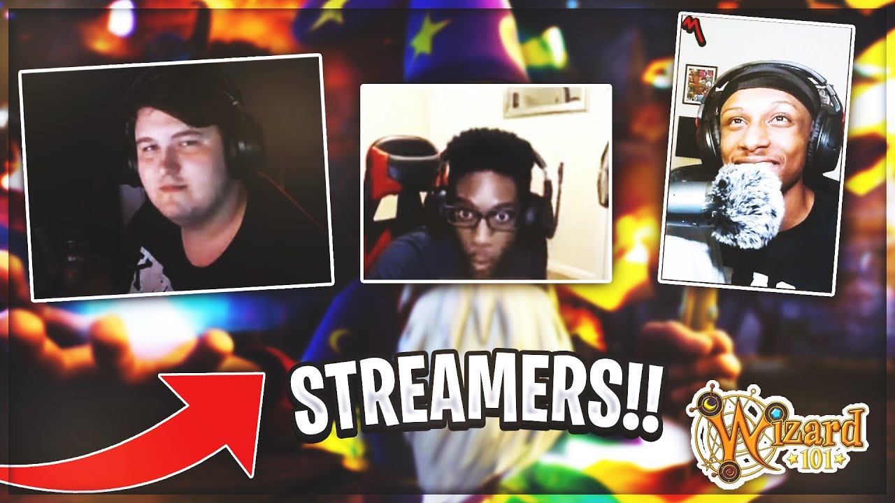 Wizard101 but its with streamers..