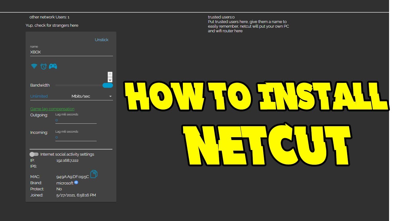 HOW TO INSTALL/SETUP NETCUT FOR GTA5