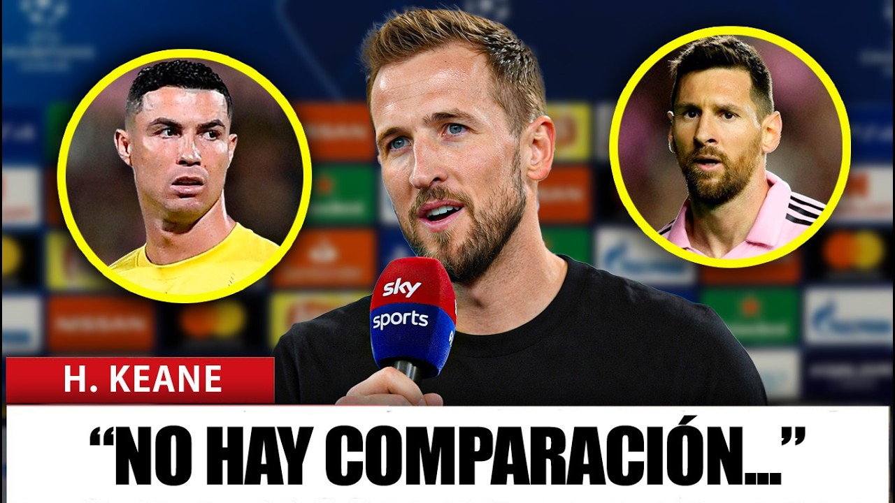 Harry Kane Rompió El Silencio y Sorprendió Con Su Confesión Sobre Messi y Ronaldo