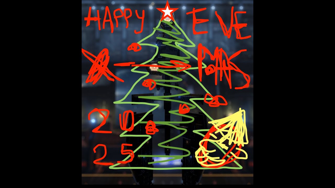 EVE - HAPPY CHRISTMAS 2025 - FIREWORKS OVER IN Jita - Christmas Reggae Carol songs singed by me!