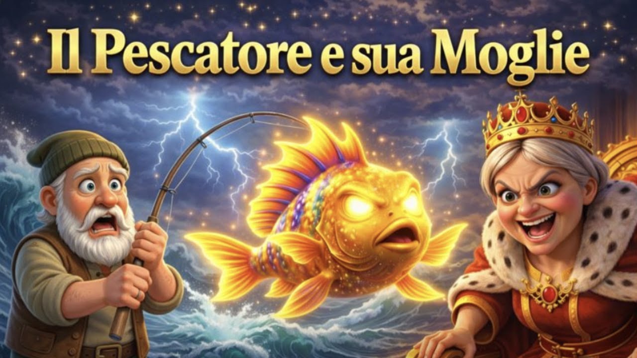 Il pescatore e sua moglie | Fiaba popolare della buonanotte
