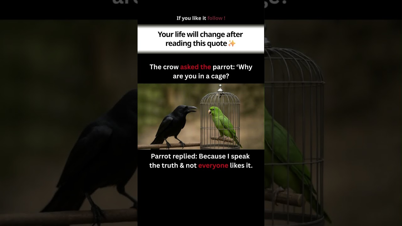 Caged for Truth 🕊️ #quotes #life #motivation