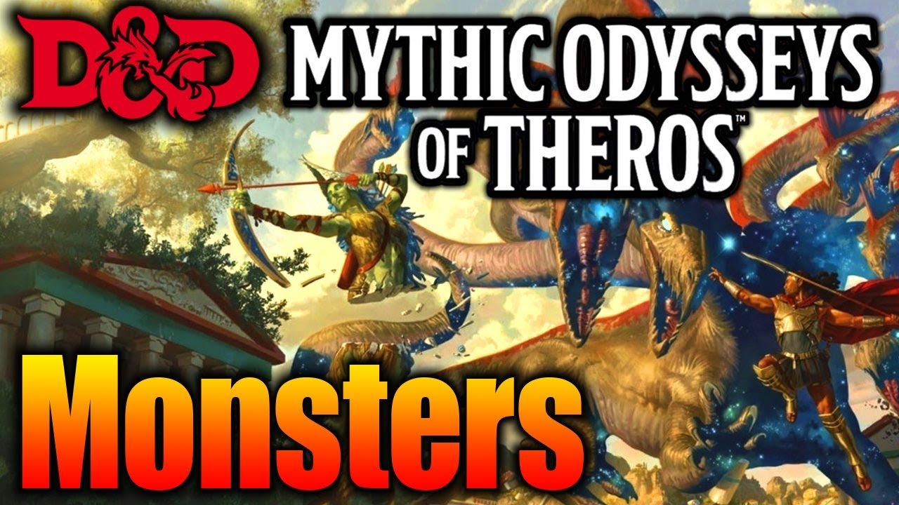 New D&D Monsters From Mythic Odysseys of Theros