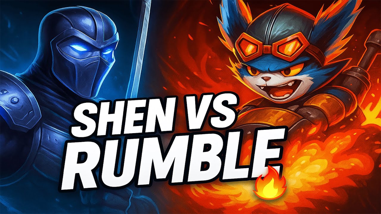 Distruggo Rumble con Shen! 💢 Toplane 200 IQ | League of Legends ITA