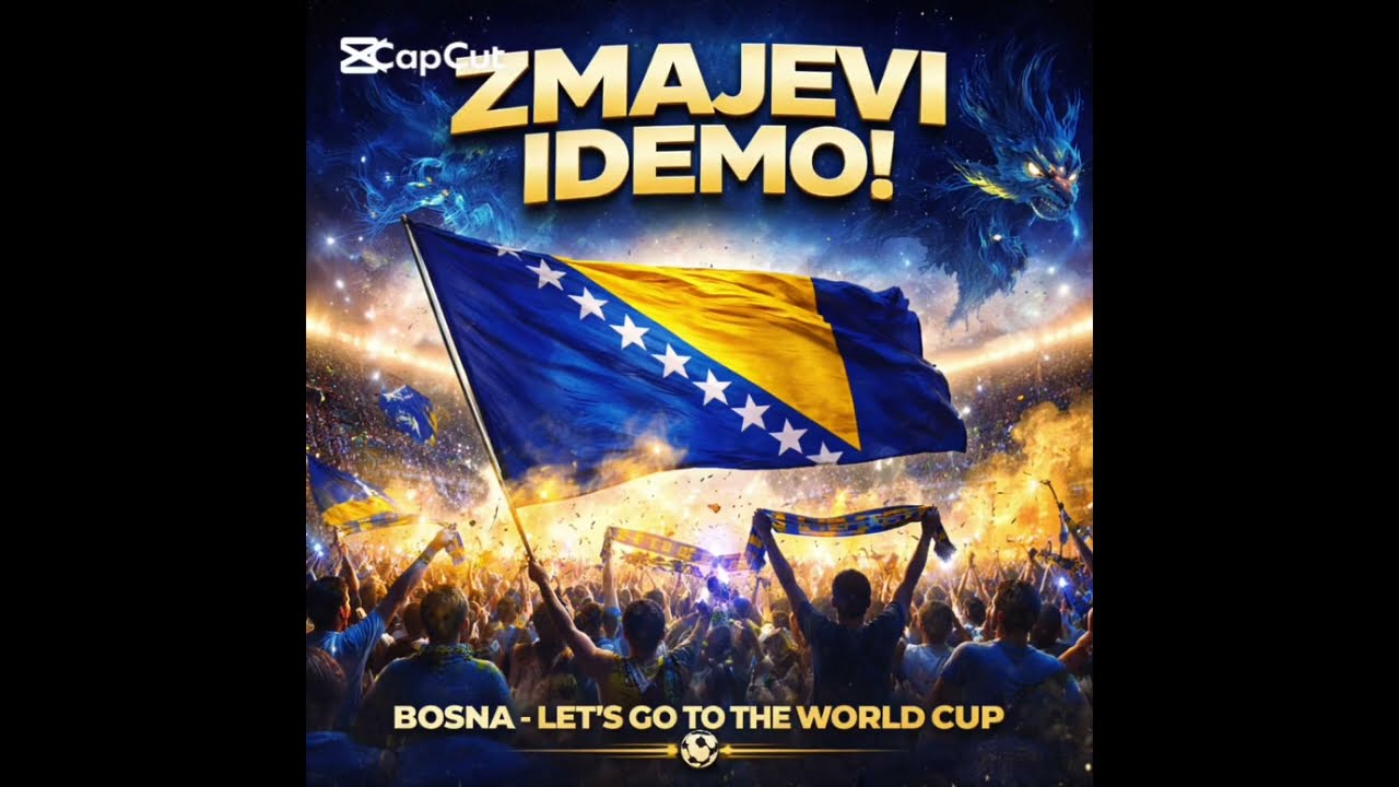 ZMAJEVI IDEMO! 🇧🇦 Bosna World Cup Anthem 2026 (Official Video)