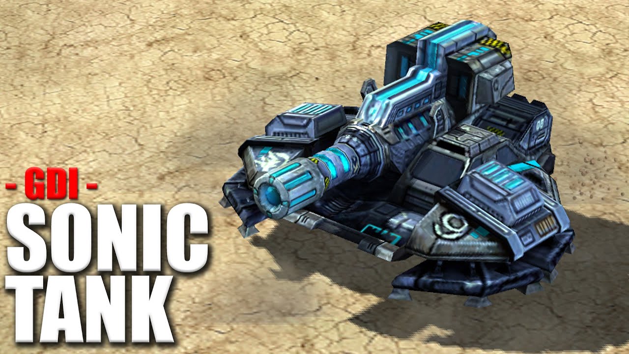 GDI Sonic Tank - Firestorm Mod for Command and Conquer 3 Tiberium Wars
