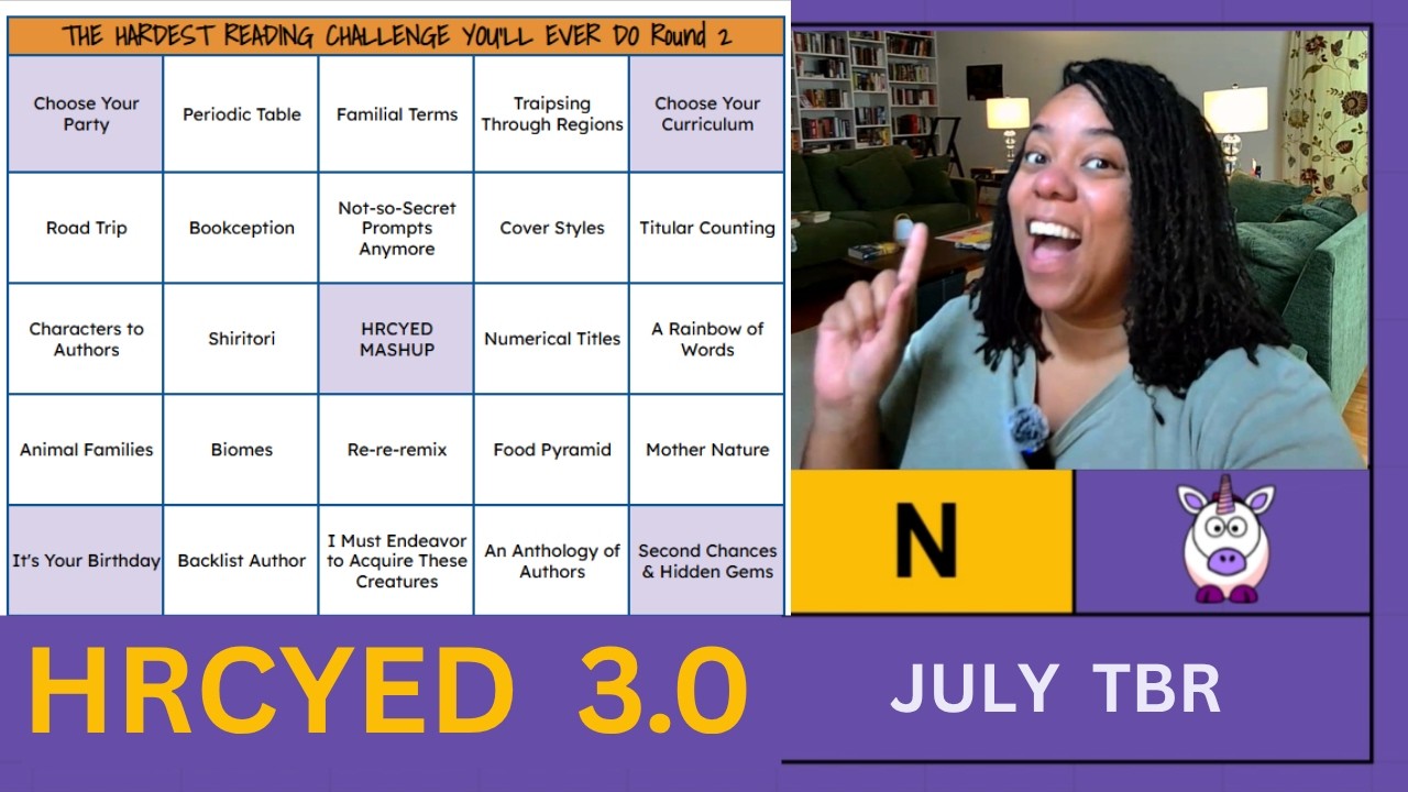 Can I Complete HRCYED 3.0?  |  TBR Game and HRCYED Choose My July TBR