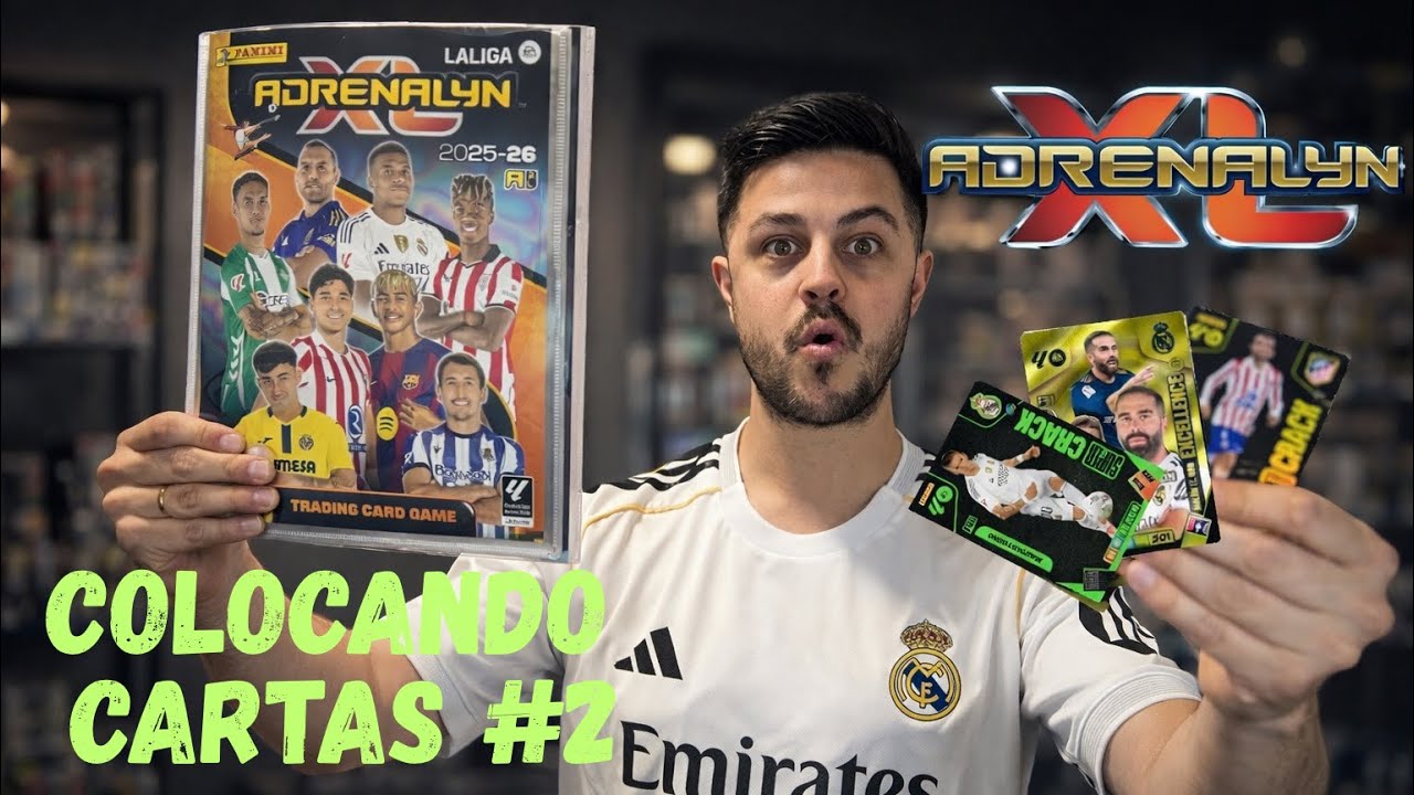COLOCANDO CARTAS ADRENALYN XL 25/26 | COLOCANDO PRIMEROS BALÓN DE ORO