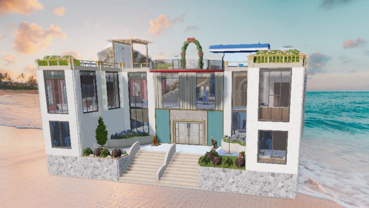 bgmi home design level 15- 16 -17-18-19-20 | simple and stylish #bgmihomedesign  @TKINGBAGAMER