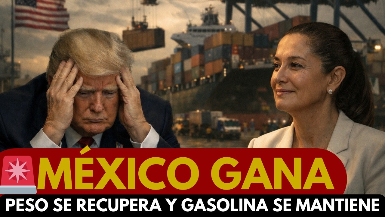 ¡SHEINBAUM REACCIONA! MIENTRAS EE.UU. SUFRE GASOLINA CARÍSIMA, MÉXICO INTENTA CONTENERLA
