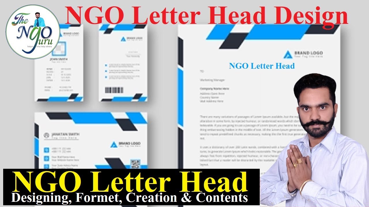 Workshop on NGO Letter Head Designing, Formation, Creation & Content. Most Important Series.