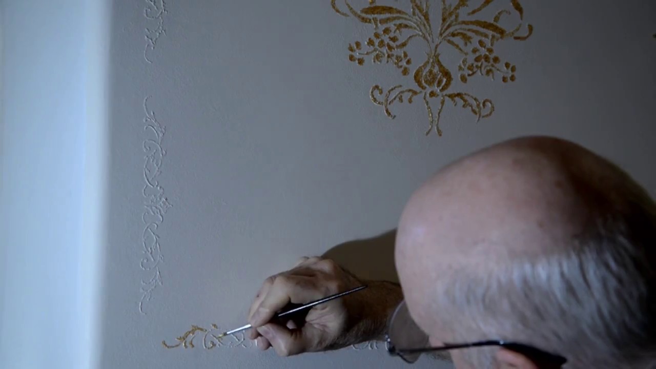 Raised Plaster Stenciling
