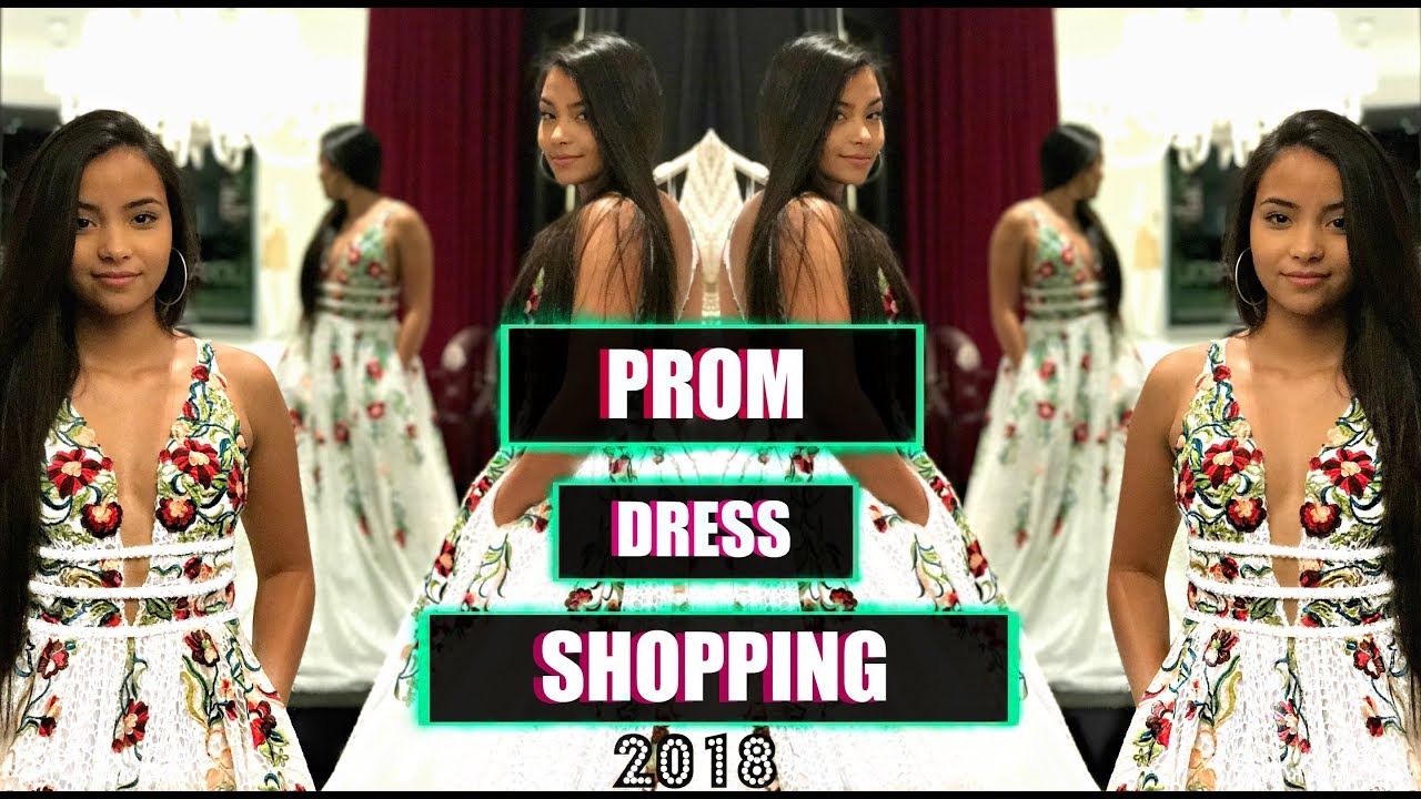 PROM DRESS SHOPPING 2018 | MontoyaTwinz
