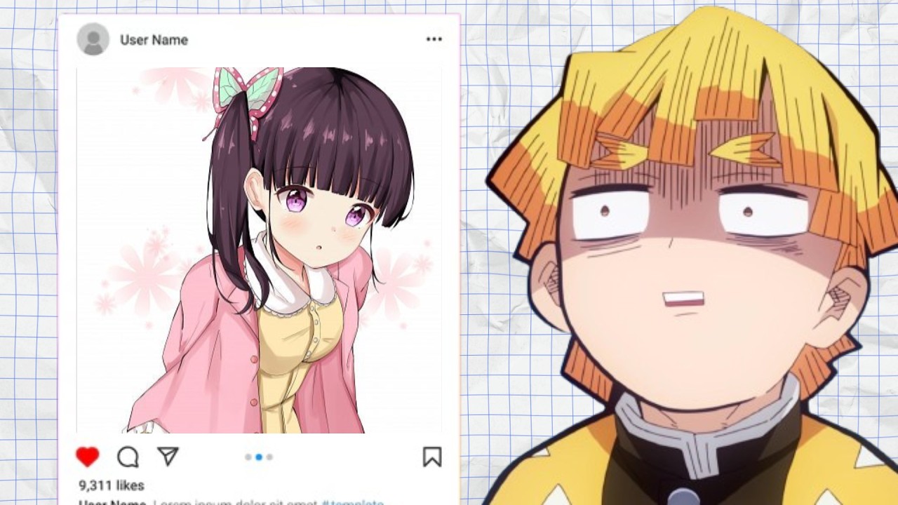 If Zenitsu found Kanao's private post....