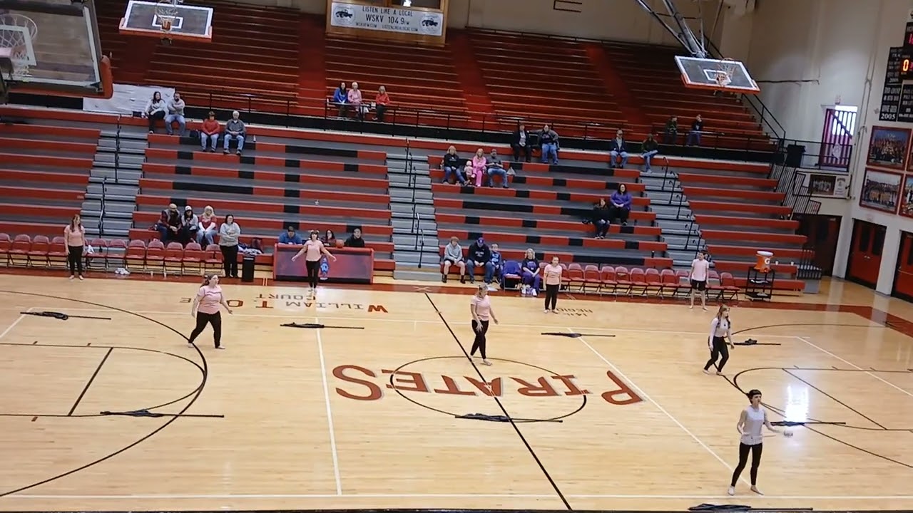 PCHS Winterguard Halftime Performance 