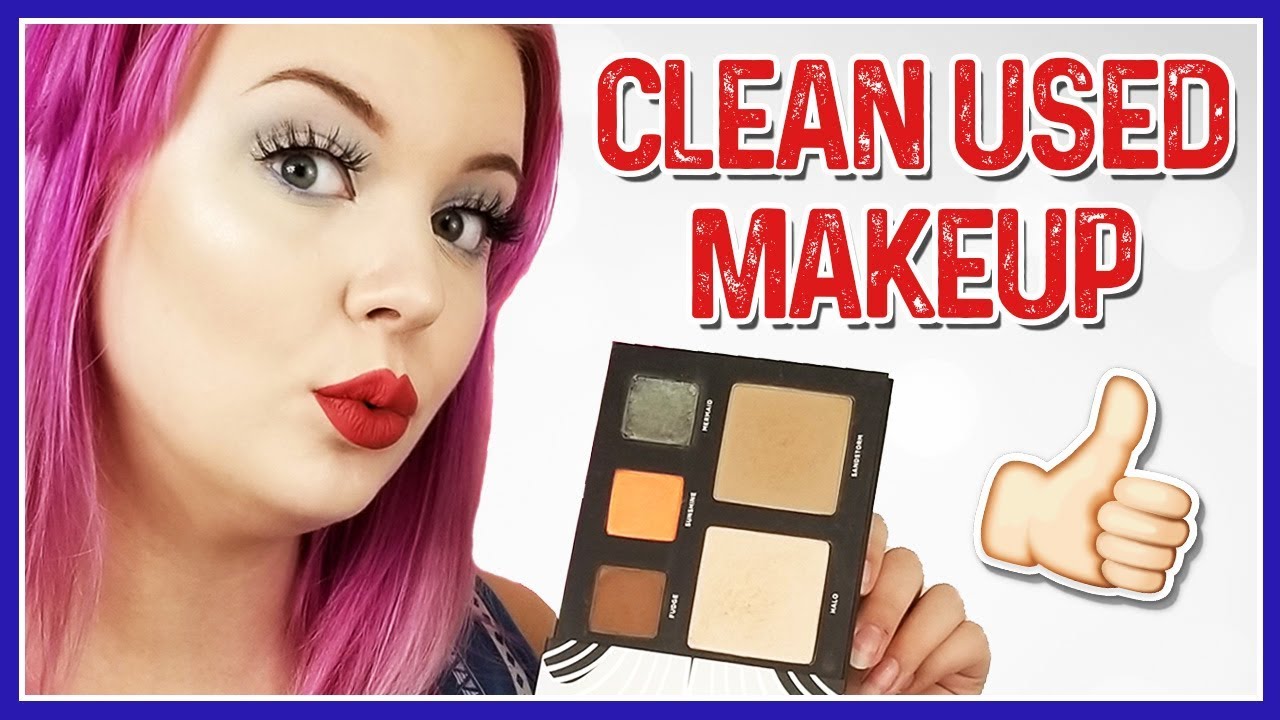 3 DIFFERENT WAYS TO SANITIZE USED MAKEUP (EYESHADOW)