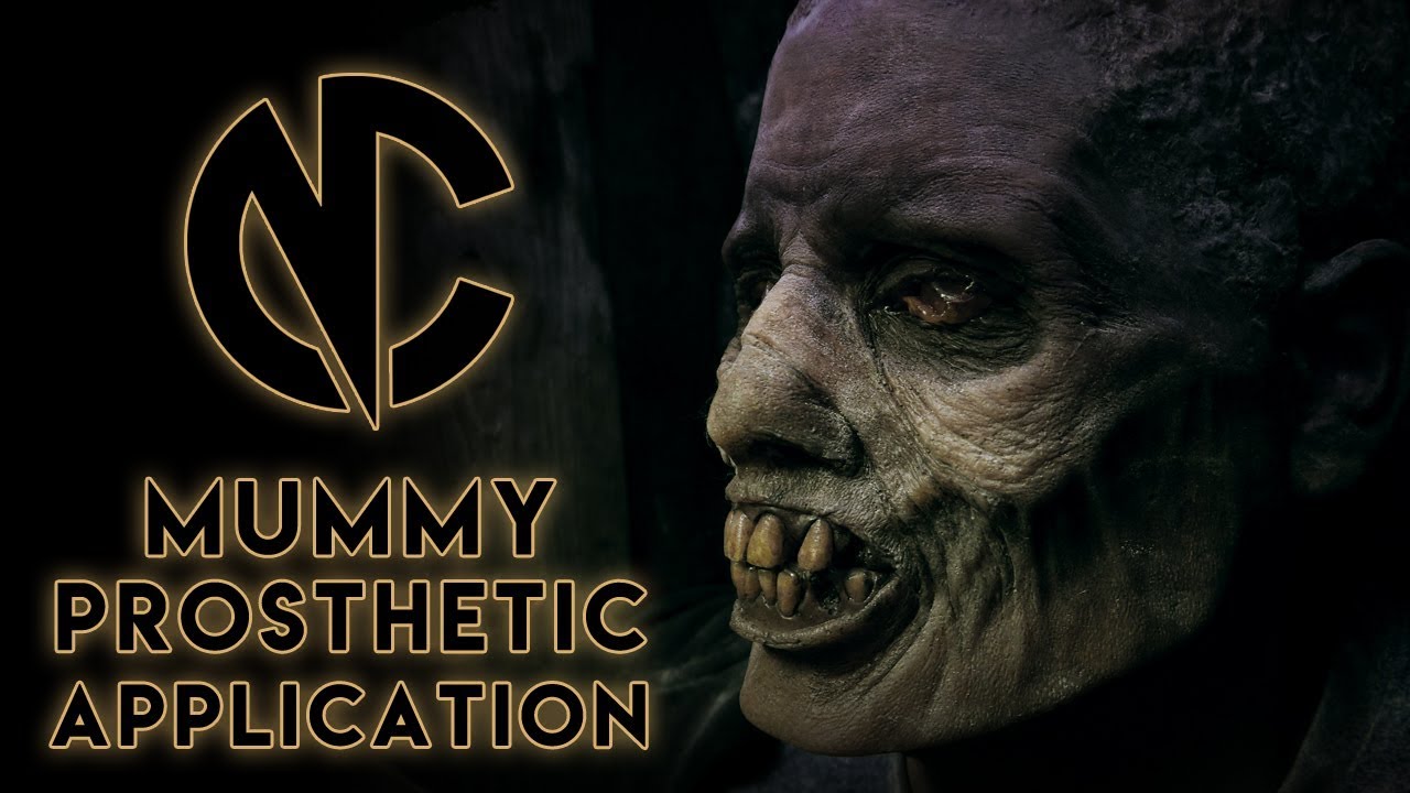 Mummy Prosthetic Application & Gelatine Transfer Pad Tutorial