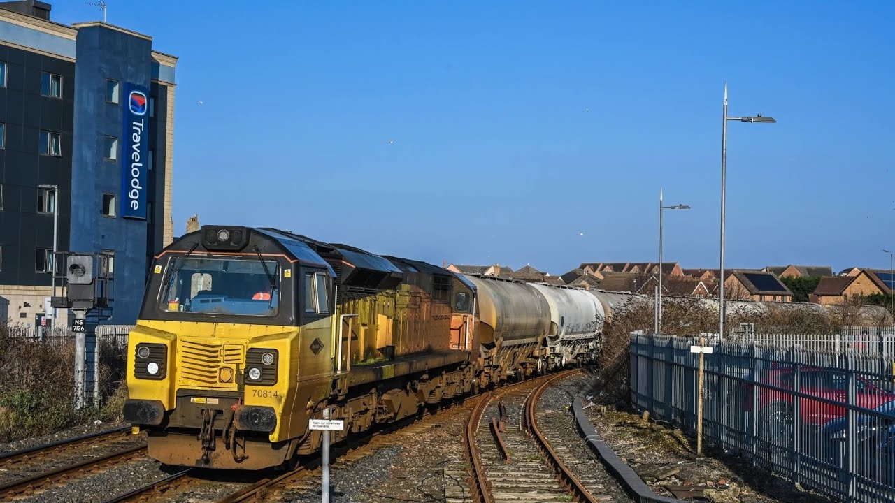Trains at Hartlepool | ECML Diversions! | LNER Azumas! + 70814 & 66727! | & HHR 66546 | 07.03.26