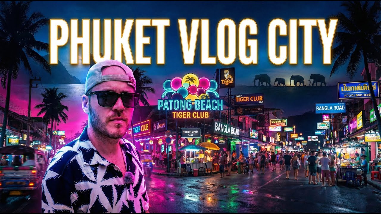 PHUKET’TE GECE HAYATI ŞOK ETTİ! | Phuket Vlog 