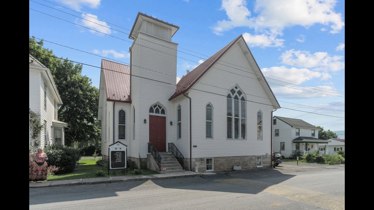 The church converted to a home in Blain, Pa. 17006 For Sale !