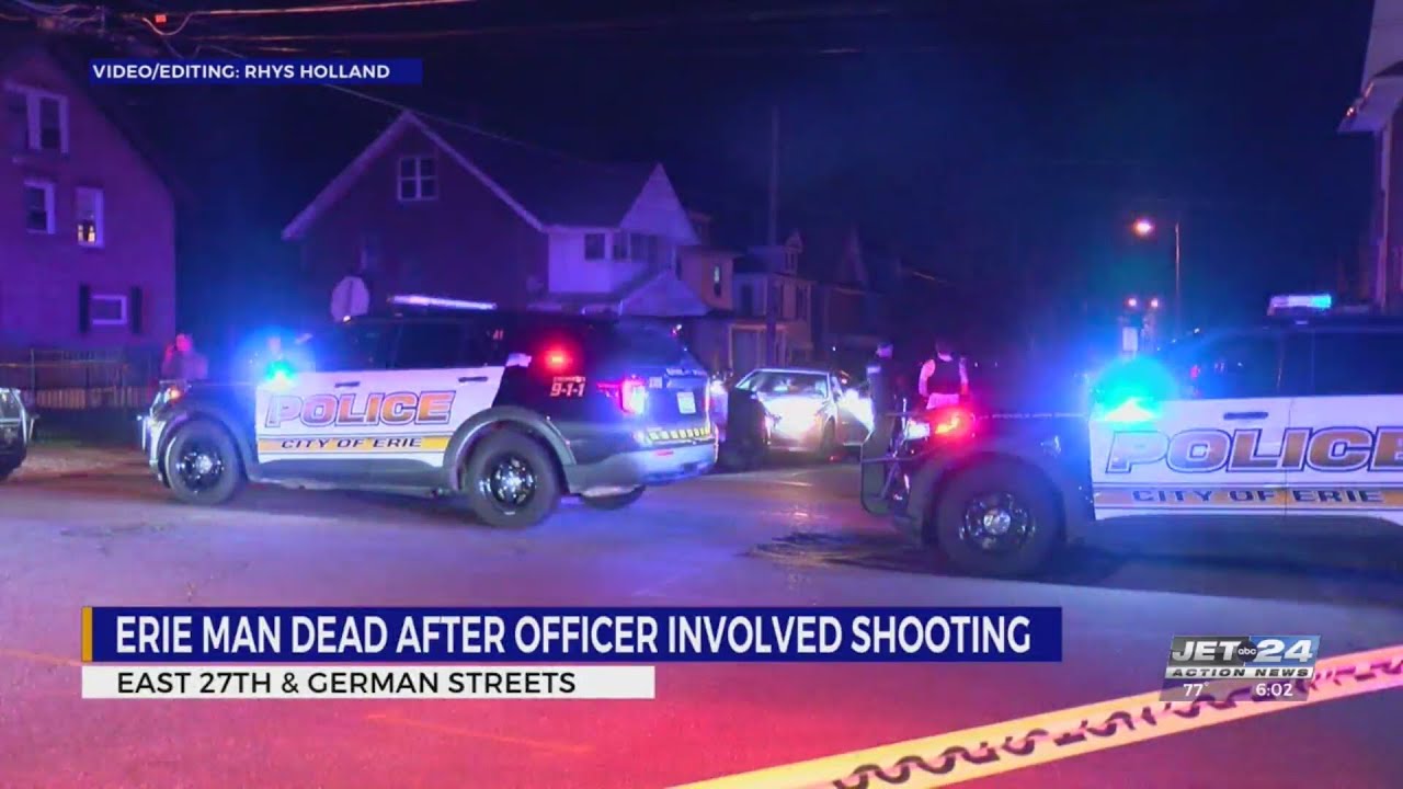 Erie man identified in officer-involved shooting Wednesday night, community in shock