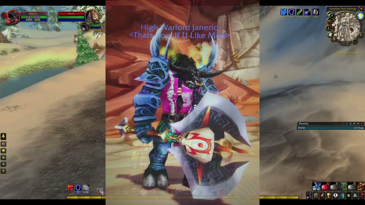 WoW Classic Vanilla Era: Rank 14 High Warlord Tauren Enhancement Shaman PvP & L2Peeeage... L2P NOOBS
