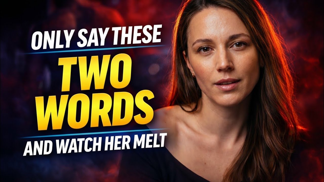 Say Only These 2 Words to Any Woman