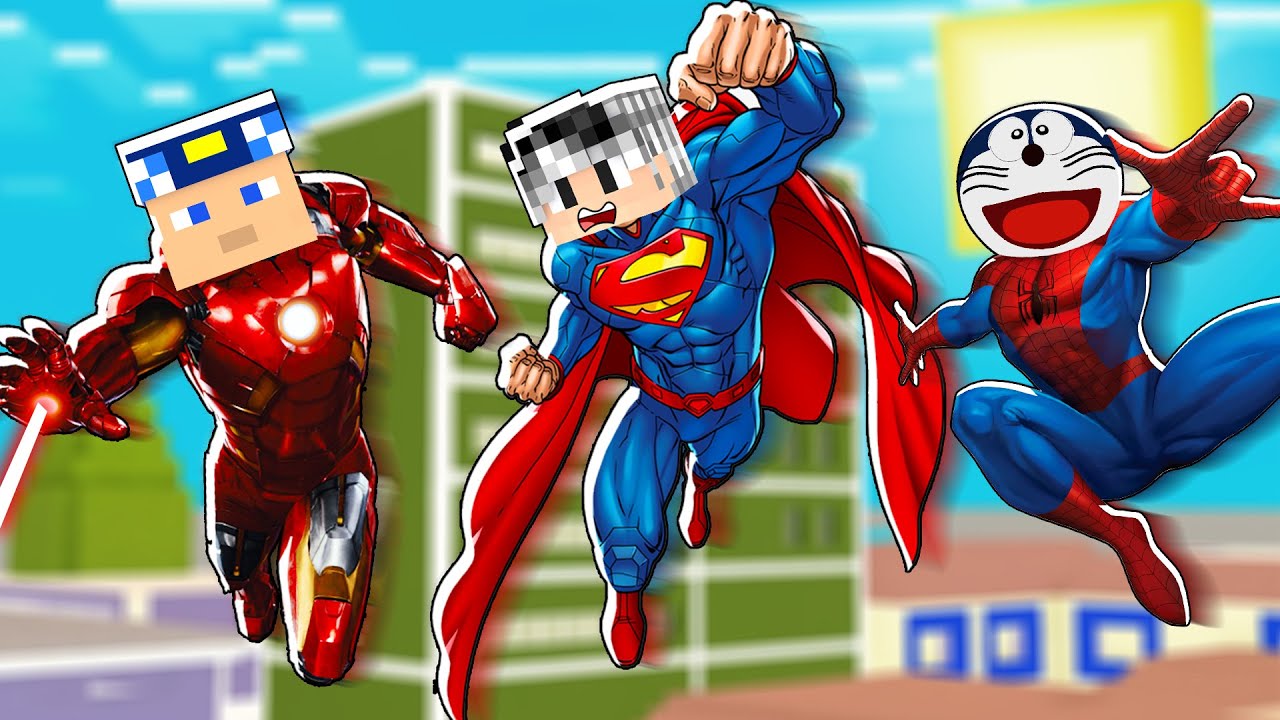 NEDEN SÜPER KAHRAMAN OLDUK? - Minecraft
