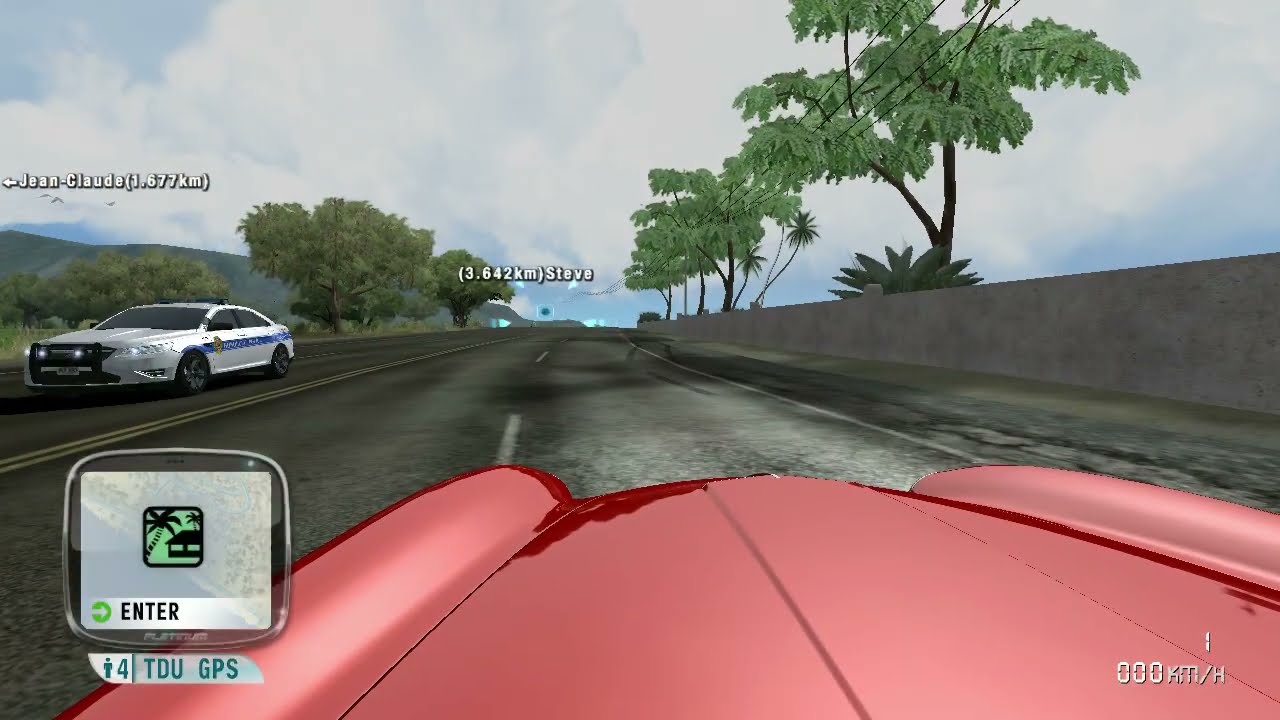Even after a decade, I never realize that TDU 1 car's can switch view cam if you go backward